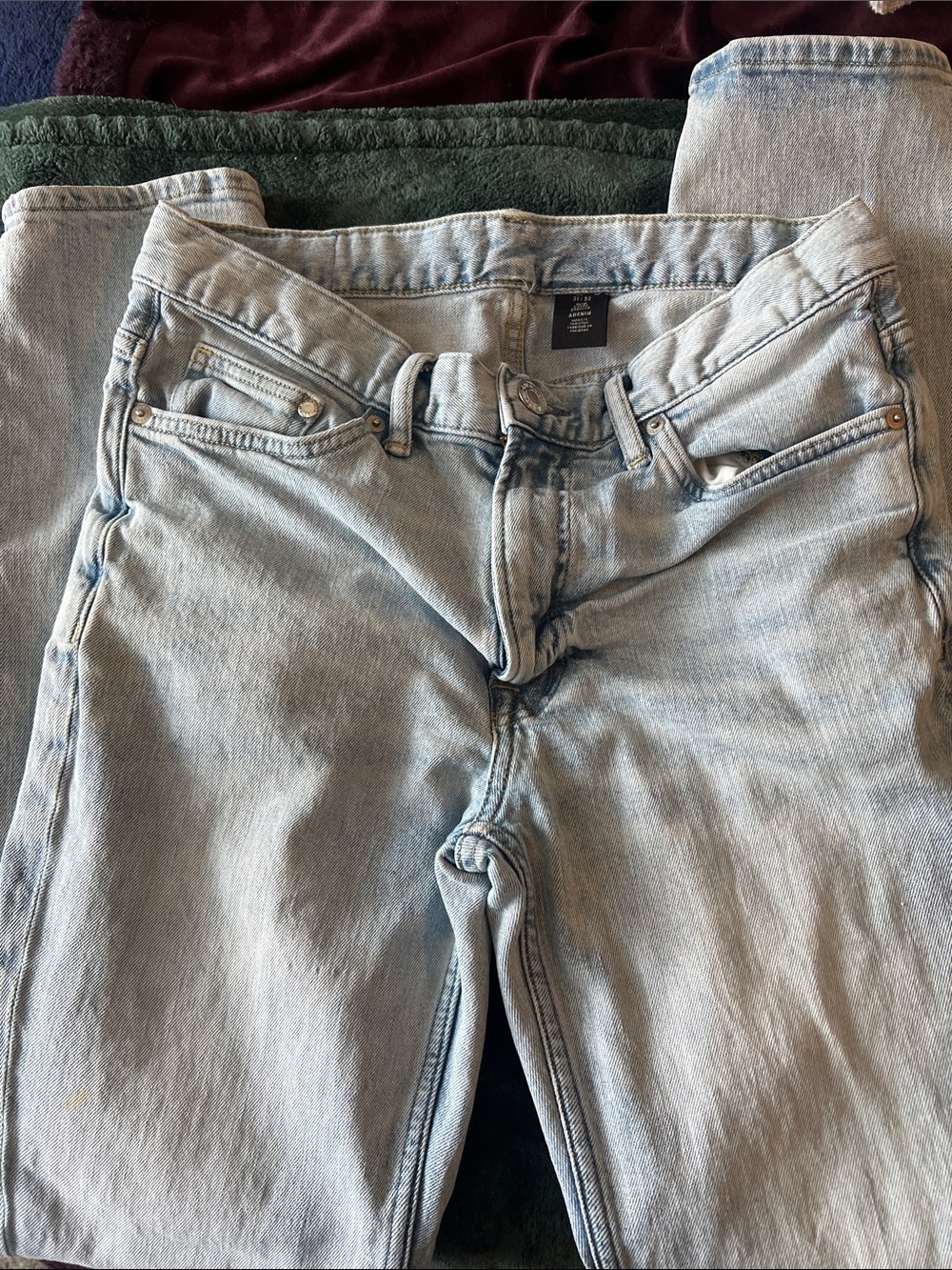H&M Slim Light Wash Blue Men’s Jeans